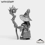Tabletop Terrain Miniature Gnome Fire Mage