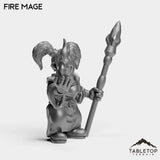 Tabletop Terrain Miniature Gnome Fire Mage