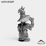 Tabletop Terrain Miniature Gnome Fire Mage
