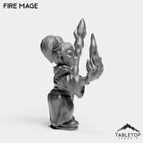 Tabletop Terrain Miniature Gnome Fire Mage