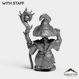 Tabletop Terrain Miniature Gnome Fire Mage