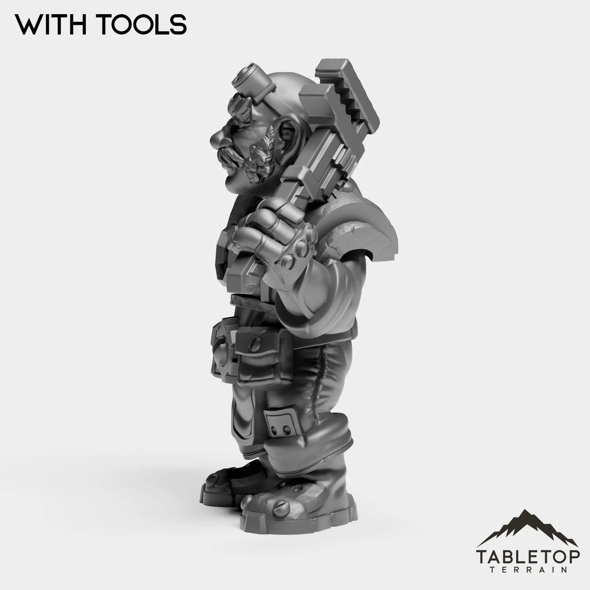 Tabletop Terrain Miniature Gnome High Tinkerer