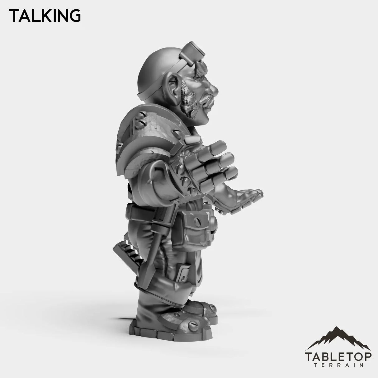 Tabletop Terrain Miniature Gnome High Tinkerer