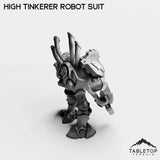 Tabletop Terrain Miniature Gnome High Tinkerer Robot Suit