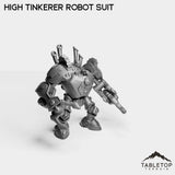 Tabletop Terrain Miniature Gnome High Tinkerer Robot Suit
