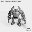 Tabletop Terrain Miniature Gnome High Tinkerer Robot Suit