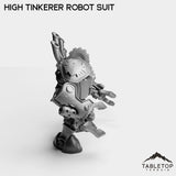 Tabletop Terrain Miniature Gnome High Tinkerer Robot Suit