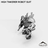 Tabletop Terrain Miniature Gnome High Tinkerer Robot Suit