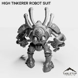 Tabletop Terrain Miniature Gnome High Tinkerer Robot Suit