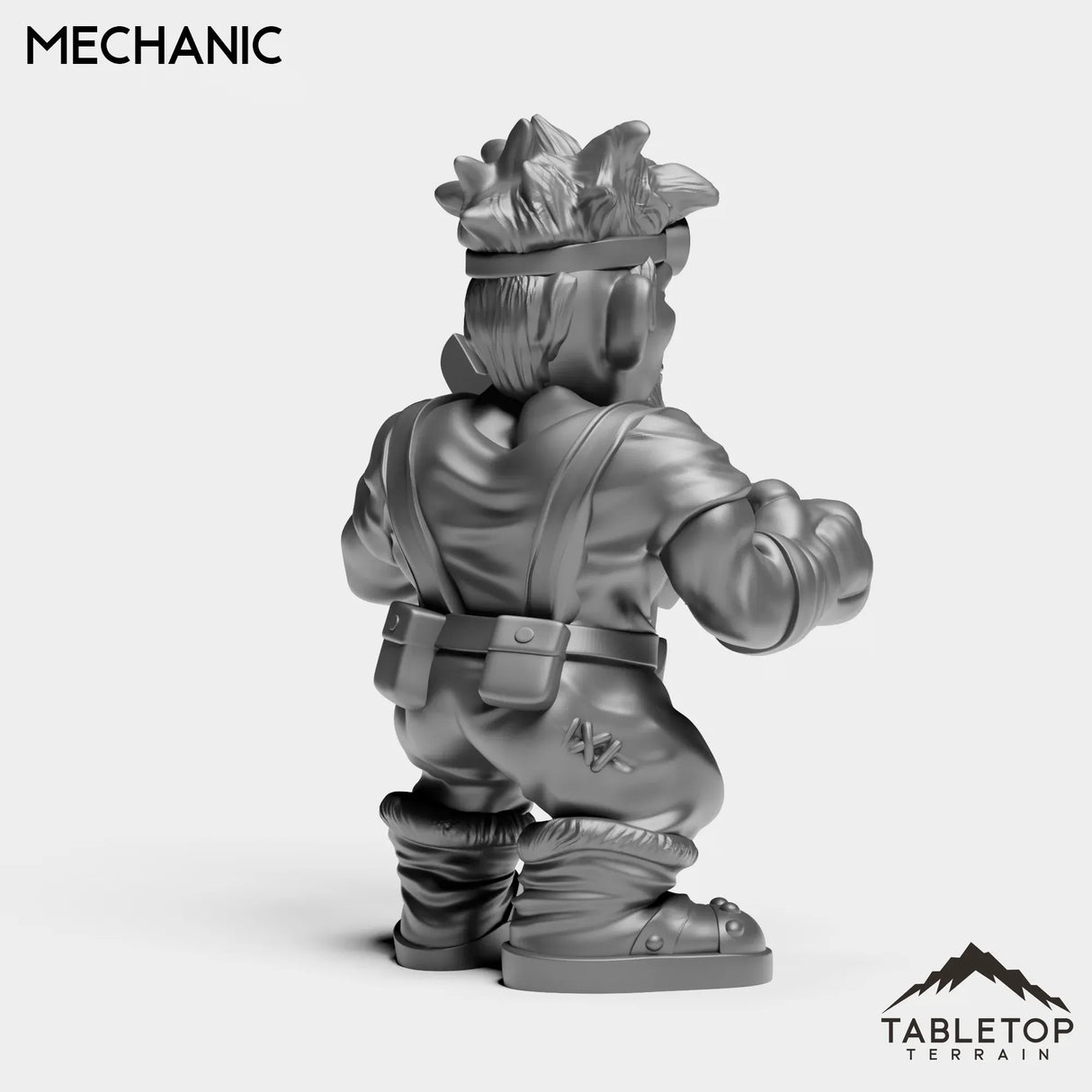Tabletop Terrain Miniature Gnome Mechanic