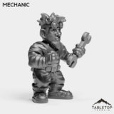 Tabletop Terrain Miniature Gnome Mechanic