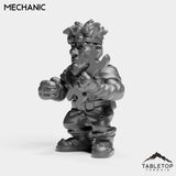 Tabletop Terrain Miniature Gnome Mechanic