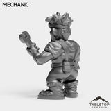 Tabletop Terrain Miniature Gnome Mechanic