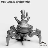 Tabletop Terrain Miniature Gnome Mechanical Spider Tank