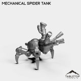 Tabletop Terrain Miniature Gnome Mechanical Spider Tank