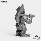 Tabletop Terrain Miniature Gnome Miner