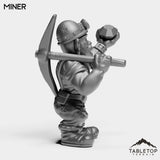 Tabletop Terrain Miniature Gnome Miner