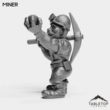Tabletop Terrain Miniature Gnome Miner
