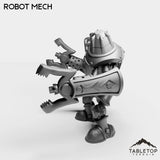 Tabletop Terrain Miniature Gnome Robot Mech