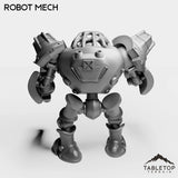 Tabletop Terrain Miniature Gnome Robot Mech