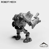Tabletop Terrain Miniature Gnome Robot Mech
