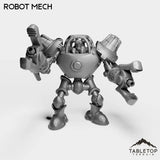 Tabletop Terrain Miniature Gnome Robot Mech