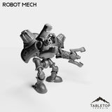 Tabletop Terrain Miniature Gnome Robot Mech