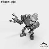 Tabletop Terrain Miniature Gnome Robot Mech