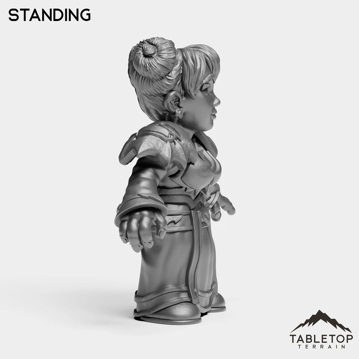 Tabletop Terrain Miniature Gnome Timekeeper