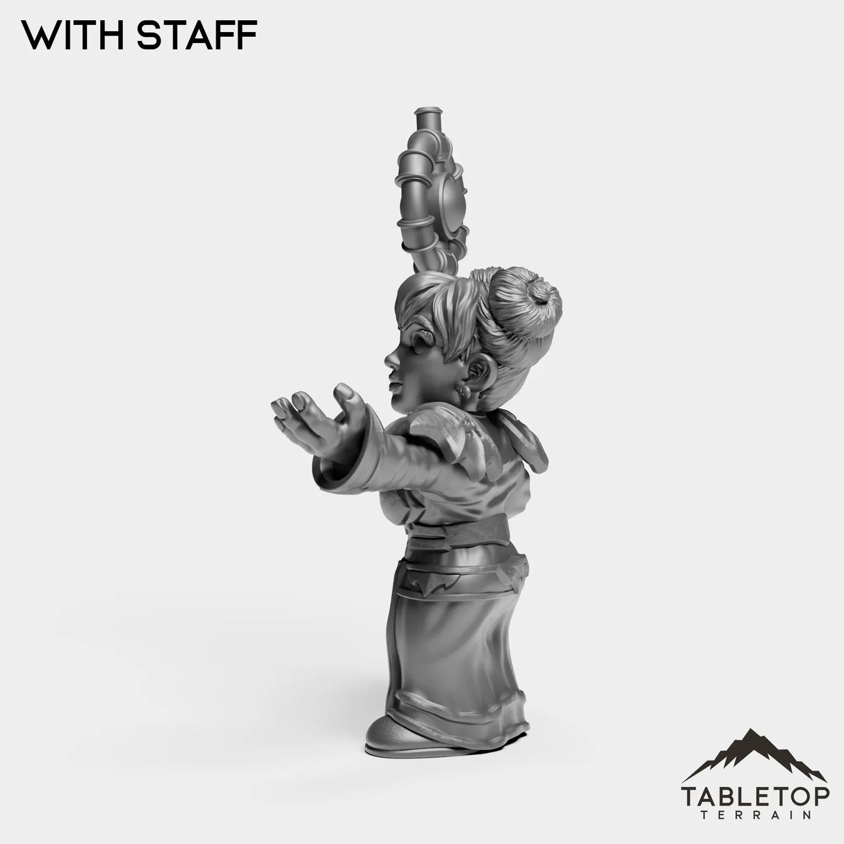 Tabletop Terrain Miniature Gnome Timekeeper