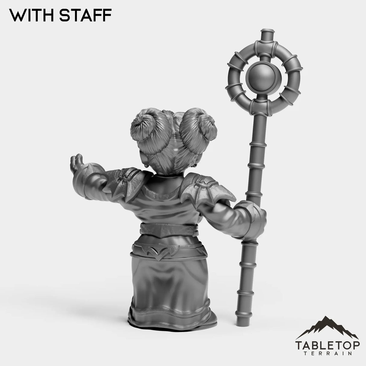 Tabletop Terrain Miniature Gnome Timekeeper