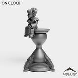 Tabletop Terrain Miniature Gnome Timekeeper