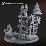 Tabletop Terrain Miniature Gobb Alone vs Wet Ladz