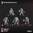 Tabletop Terrain Miniature Gobbo Squad