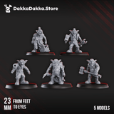 Tabletop Terrain Miniature Gobbo Squad