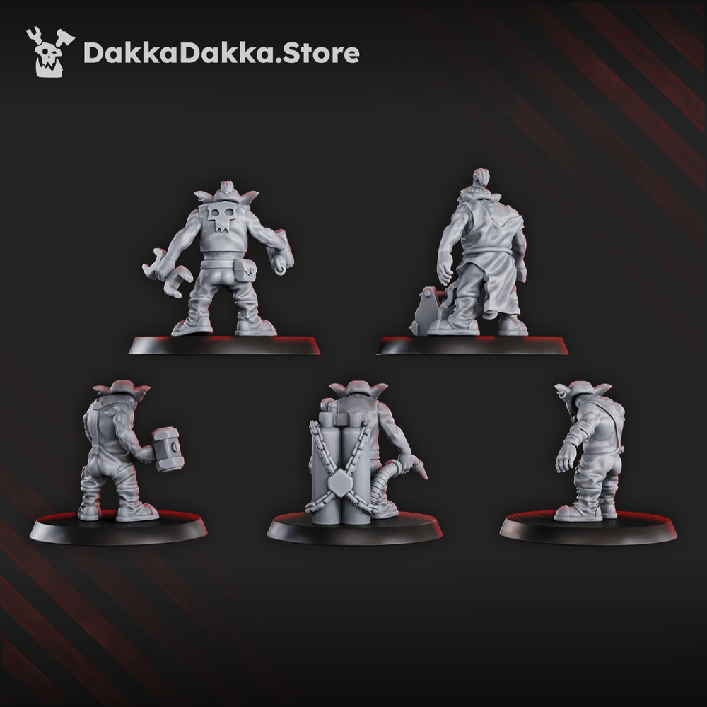 Tabletop Terrain Miniature Gobbo Squad