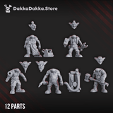 Tabletop Terrain Miniature Gobbo Squad