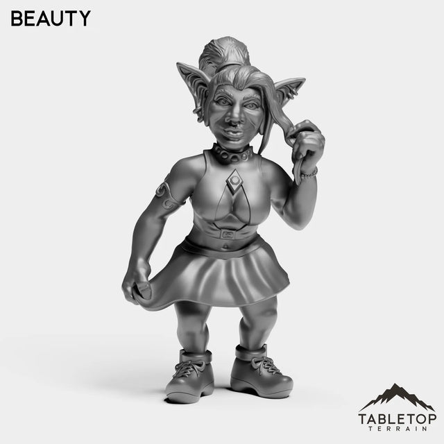 Tabletop Terrain Miniature Goblin Beauty