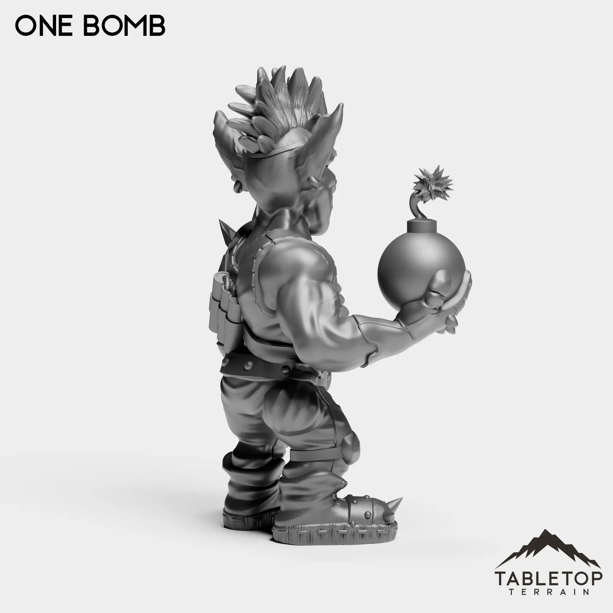 Tabletop Terrain Miniature Goblin Bomber