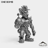 Tabletop Terrain Miniature Goblin Bomber