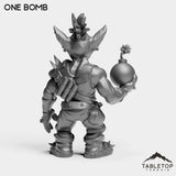 Tabletop Terrain Miniature Goblin Bomber