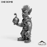 Tabletop Terrain Miniature Goblin Bomber