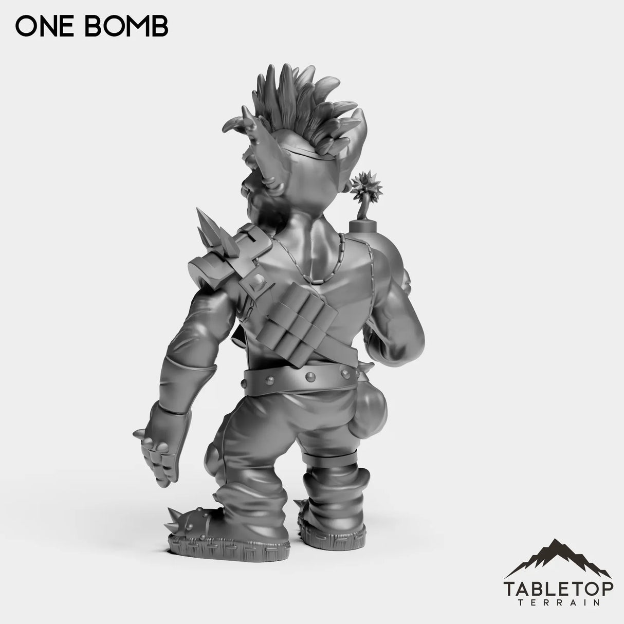 Tabletop Terrain Miniature Goblin Bomber