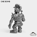 Tabletop Terrain Miniature Goblin Bomber