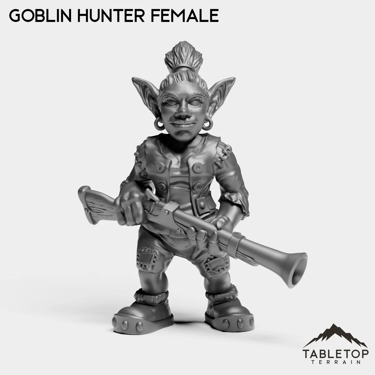 Tabletop Terrain Miniature Goblin Hunter Female Goblin Starters Female