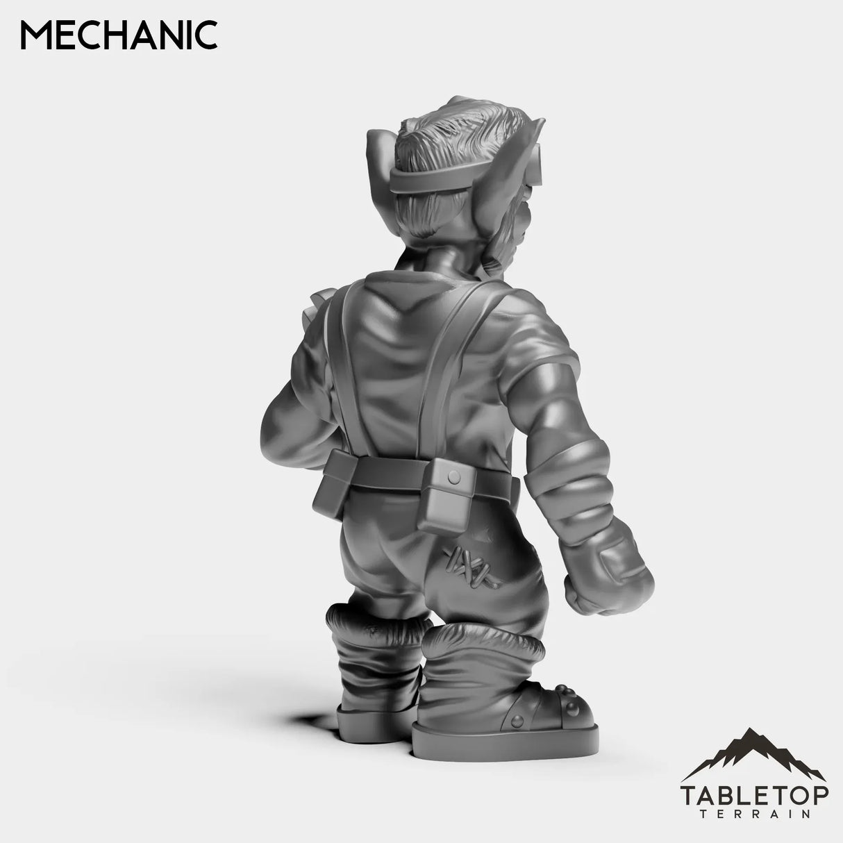 Tabletop Terrain Miniature Goblin Mechanic