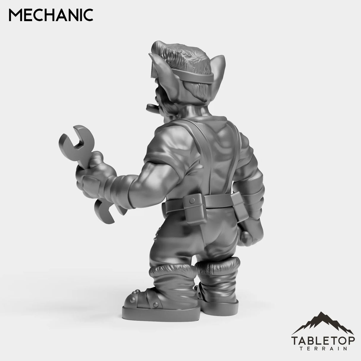 Tabletop Terrain Miniature Goblin Mechanic
