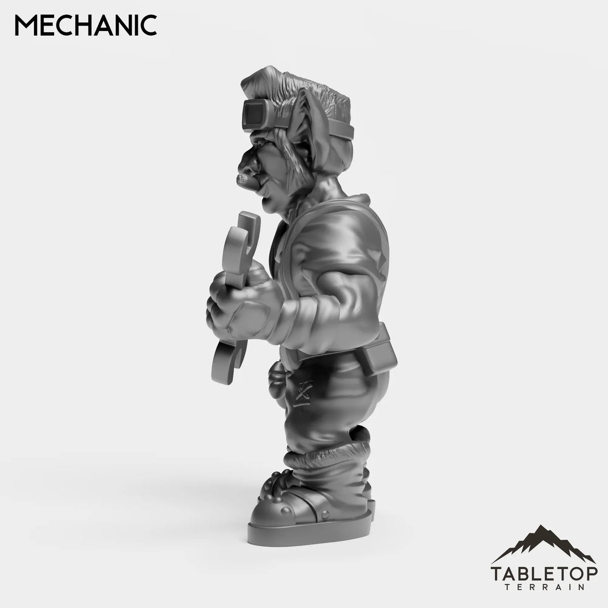 Tabletop Terrain Miniature Goblin Mechanic