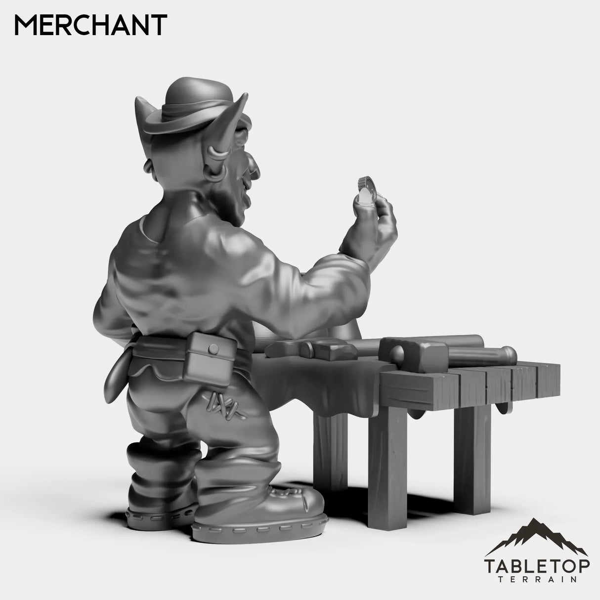 Tabletop Terrain Miniature Goblin Merchant