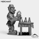 Tabletop Terrain Miniature Goblin Merchant